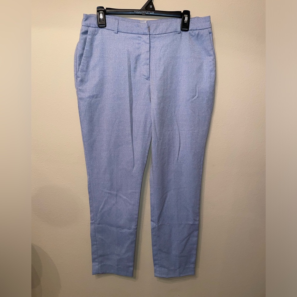 H&M Textured Blue Top
